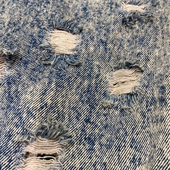 Vintage The fashion academy stone washed denim capris size 5‎ (468) - Picture 13 of 13